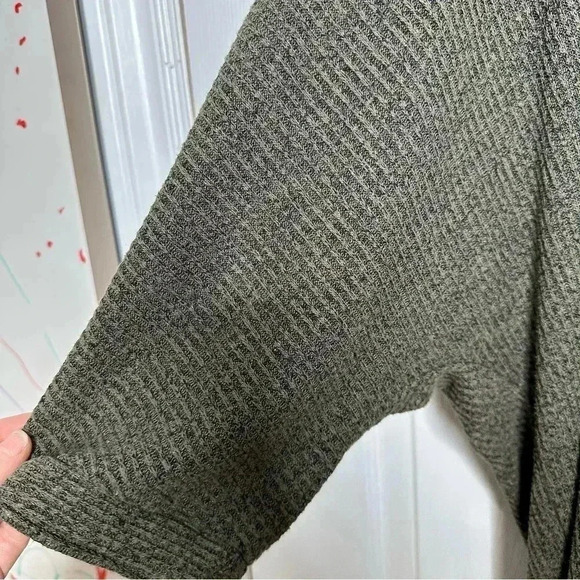 Streetwear Society Cardigan  Long Slouchy Green Size Medium - Picture 7 of 16